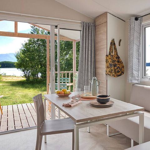 Stacaravan 6 personen - Mobile-home | Comfort | 2 Slaapkamers | 4/6 Pers. | Single terras | Air-con.