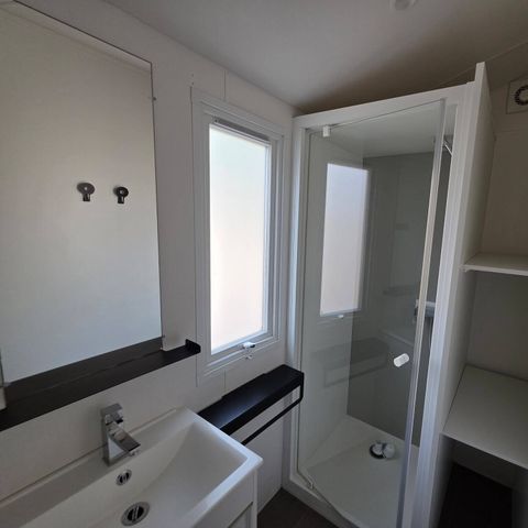 Stacaravan 6 personen - Mobile-home | Comfort | 2 Slaapkamers | 4/6 Pers. | Single terras | Air-con.