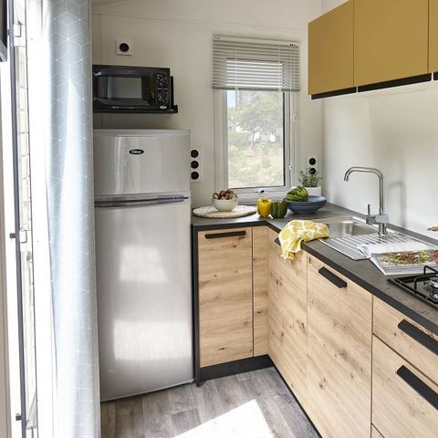 Stacaravan 6 personen - Bahia CONFORT Airconditioning.