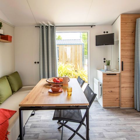 Stacaravan 4 personen - 4p - Cottage Bergamo CONFORT airconditioning