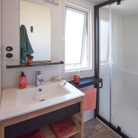 Stacaravan 4 personen - 4p - Cottage Bergamo CONFORT airconditioning