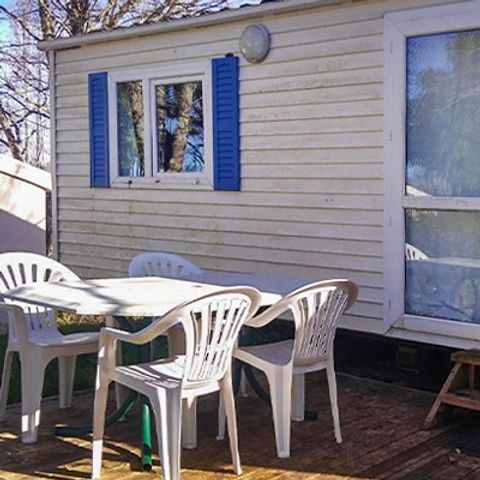 Stacaravan 4 personen - Classic XL | 2 slaapkamers | 4 pers. | Single terras