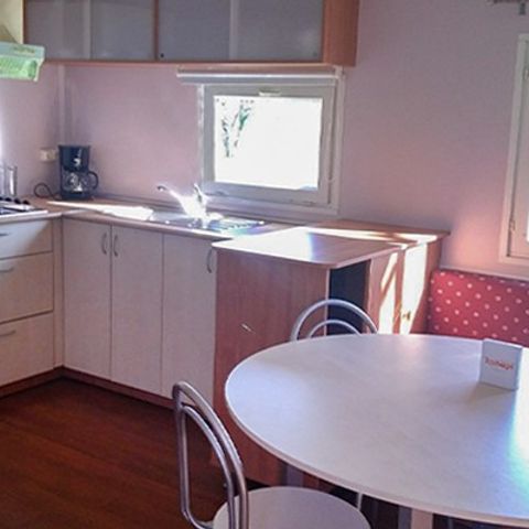 Stacaravan 4 personen - Classic XL | 2 slaapkamers | 4 pers. | Single terras