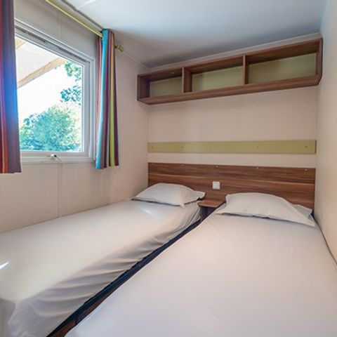 Stacaravan 8 personen - Stacaravan | Klassiek | 3 Slaapkamers | 6/8 Pers. | Overdekt verhoogd terras
