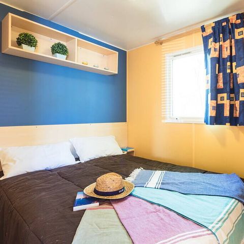Stacaravan 6 personen - Classic | 2 Slaapkamers | 4/6 Pers. | Terras, verhoogd, niet overdekt