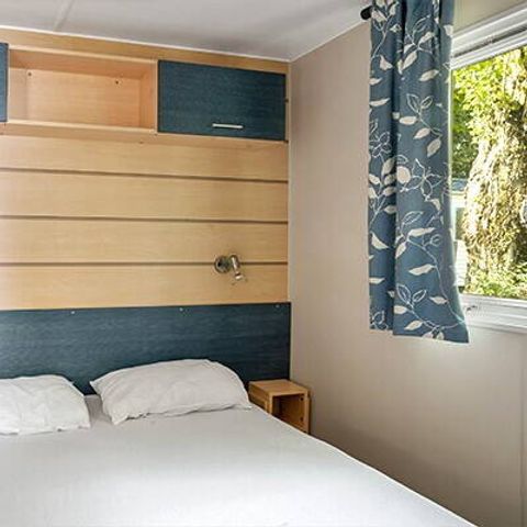 Stacaravan 6 personen - Comfort | 2 Slaapkamers | 4/6 Pers. | Verhoogd terras