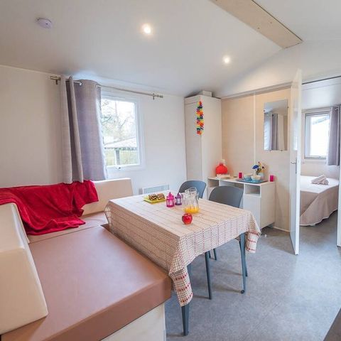 Stacaravan 4 personen - Comfort | 2 Slaapkamers | 4 Pers. | Verhoogd terras
