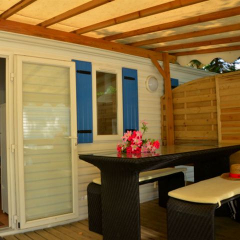 Stacaravan 6 personen - 3 slaapkamers (Airconditioning)