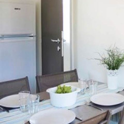 Stacaravan 6 personen - 2 slaapkamers (airconditioning)