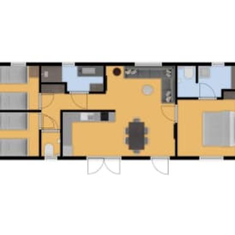 Stacaravan 6 personen - Grasse
