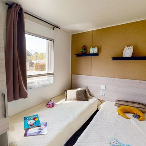 Stacaravan 4 personen - 2 slaapkamers