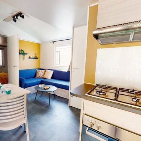 Stacaravan 8 personen - Airconditioning