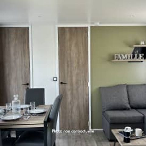Stacaravan 6 personen - Wellness 2bed 6p Handtekening airconditioning