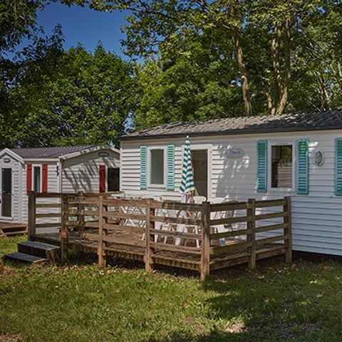 Stacaravan 6 personen - Stacaravan | Classic XL | 2 slaapkamers | 4/6 pers. | Terras