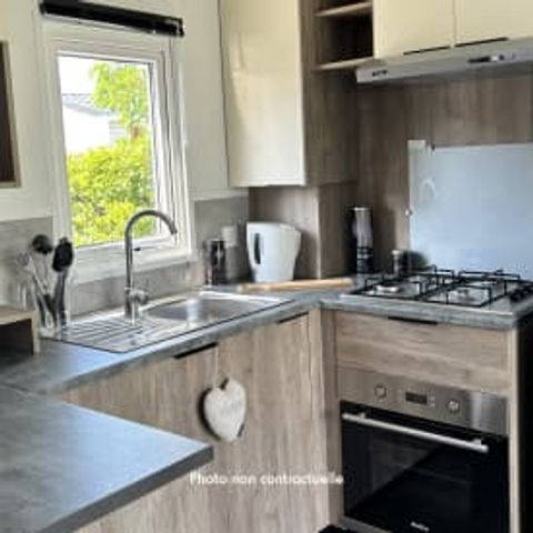 Stacaravan 6 personen - Wellness 2bed 6p Handtekening airconditioning