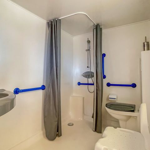 Stacaravan 4 personen - RESIDENTIEL PMR TOEGANG 2 slaapkamers 4/6 pers.