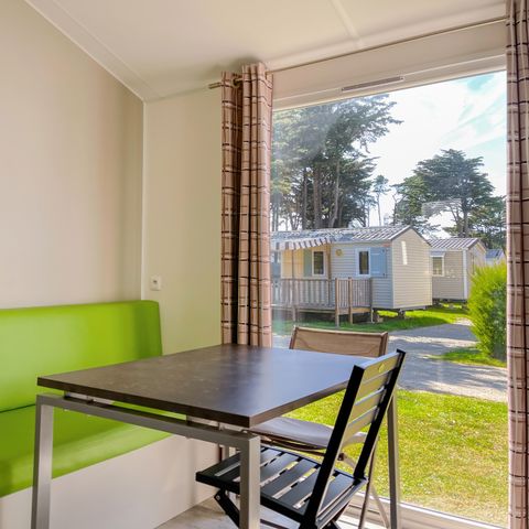 Stacaravan 4 personen - 2-slaapkamer RESIDENTIAL voor 4 personen