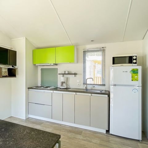 Stacaravan 4 personen - 2-slaapkamer RESIDENTIAL voor 4 personen