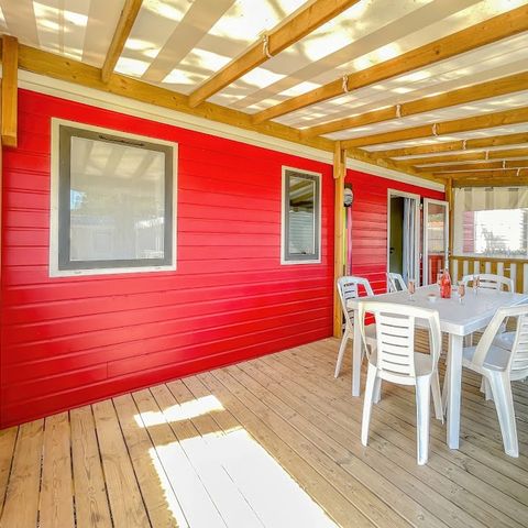 Stacaravan 8 personen - WONING 3 slaapkamers 6/8 pers.