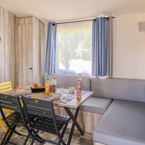 Stacaravan 8 personen - WONING 3 slaapkamers 6/8 pers.