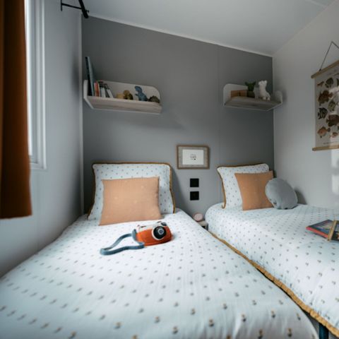 Stacaravan 6 personen - *** Nieuw voor 2026 *** AGORA 3 slaapkamers, 6 personen