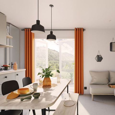 Stacaravan 6 personen - *** Nieuw voor 2026 *** AGORA 3 slaapkamers, 6 personen