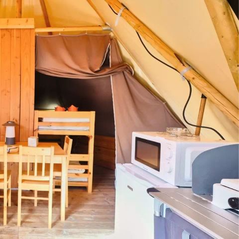 Tent 4 personen - Tipi 3 kamers 4 personen (2 volwassenen + 2 kinderen) Zonder sanitair