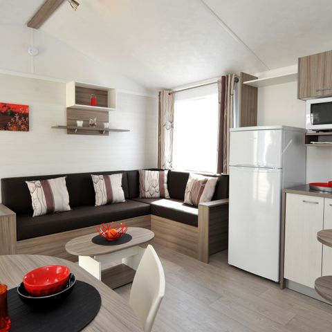 Stacaravan 6 personen - PASSIE - TV - PLANCHA