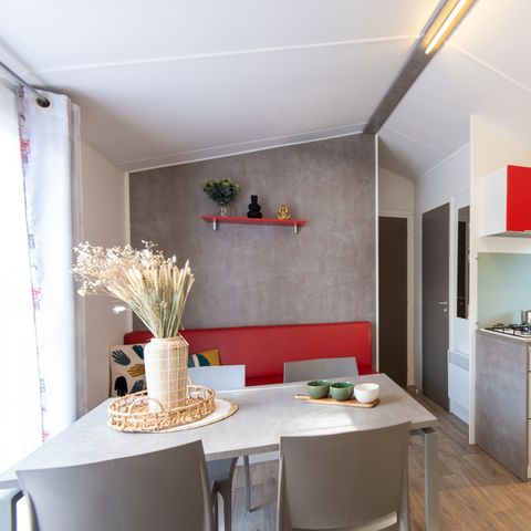 Stacaravan 6 personen - 6p - Cottage Malaga CONFORT