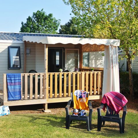Stacaravan 6 personen - Venezia CONFORT Airconditioning.