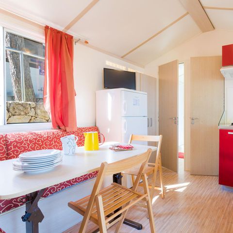 Stacaravan 6 personen - BLU ROMANTIC