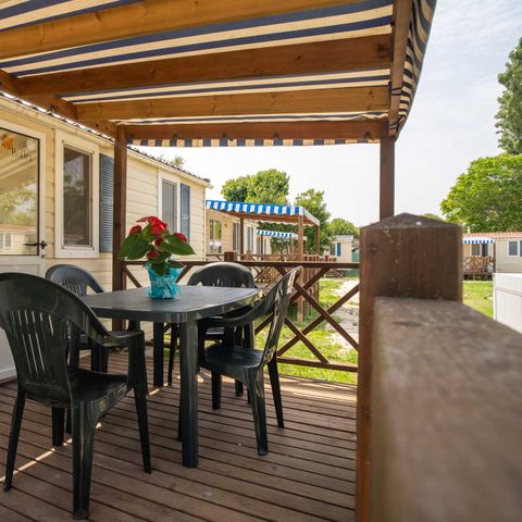 Stacaravan 5 personen - Lodge Hond