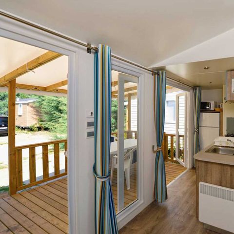 Stacaravan 6 personen - Lodge Deluxe
