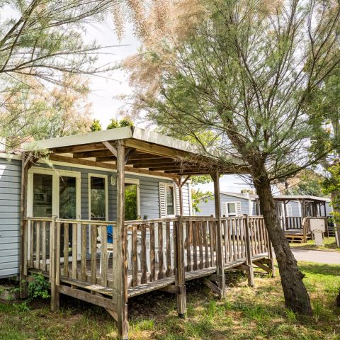 Stacaravan 5 personen - Comfort Stacaravan 3 Slaapkamers 5 Personen (4 volwassenen + 1 kind - 10 jaar) Airconditioning