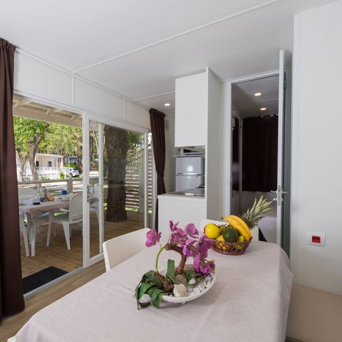 Stacaravan 6 personen - LODGE DELUXE