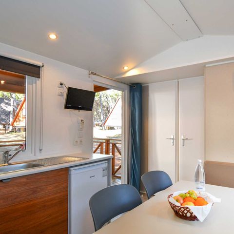 Stacaravan 5 personen - Lodge superieur 25m²