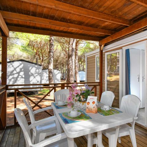 Stacaravan 5 personen - Lodge superieur 25m²