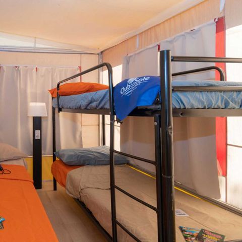 Safaritent 5 personen - Lodge Hondentent