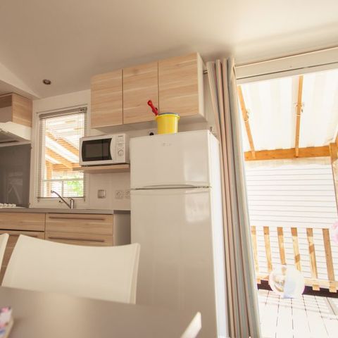 Stacaravan 6 personen - HELIA PLUS