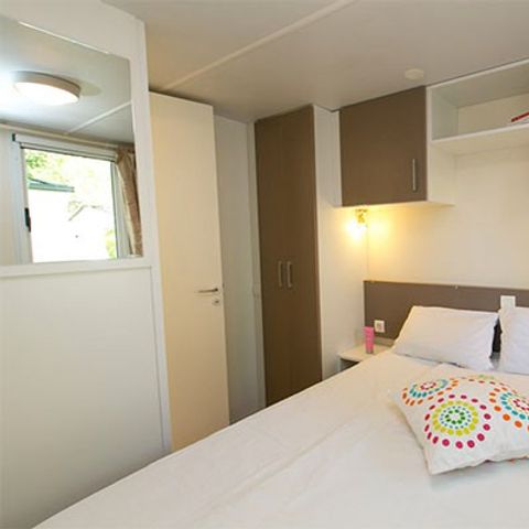 Stacaravan 6 personen - Comfort | 3 slaapkamers | 4/6 Pers | Overdekt terras | Airconditioning