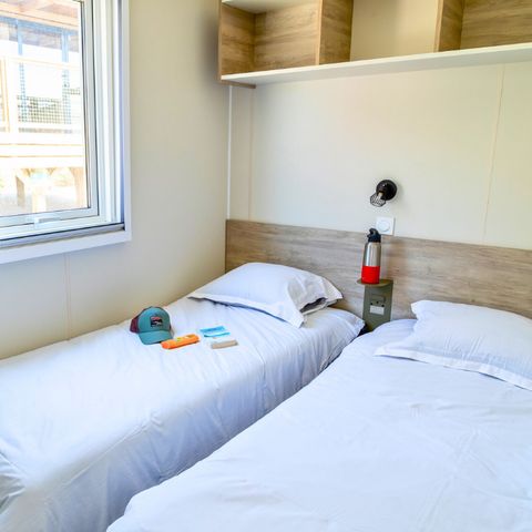 Stacaravan 6 personen - Stacaravan 6 slaapplaatsen Premium Large