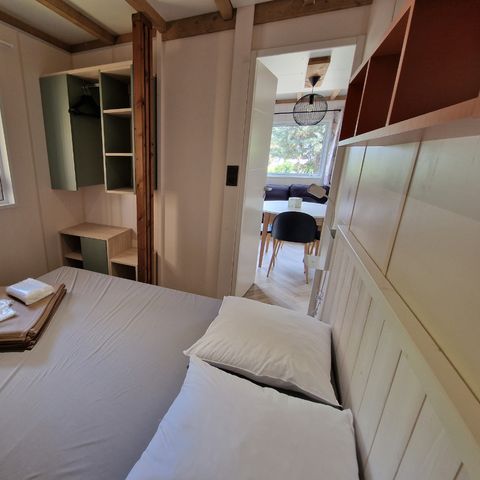 Chalet 4 personen - Chalet Mimosa met 2 slaapkamers en airconditioning