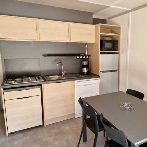 Chalet 4 personen - Chalet Escapade 2 slaapkamers met airconditioning