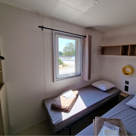 Stacaravan 4 personen - Comfort stacaravan met 2 slaapkamers