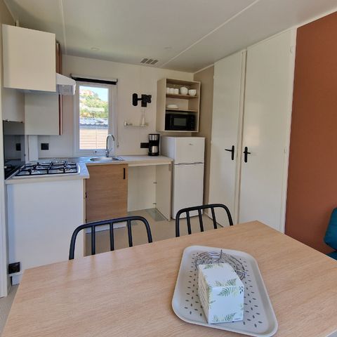 Stacaravan 4 personen - Comfort stacaravan met 2 slaapkamers