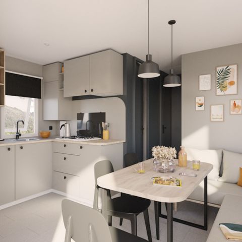 Stacaravan 6 personen - LOGGIA Confort 3 slaapkamers