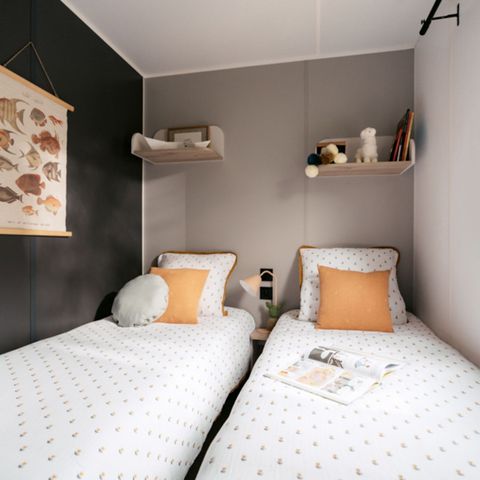 Stacaravan 6 personen - Estérel, 3 slaapkamers met airconditioning