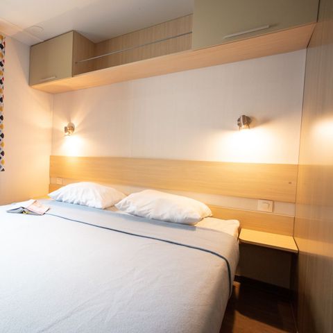 Stacaravan 6 personen - Huisje 3 CH Clim Mercredi