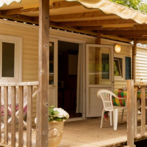 Stacaravan 4 personen - 2 kamers - (zaterdag/zaterdag)