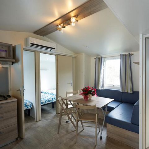 Stacaravan 6 personen - FAMILIE DELUXE
